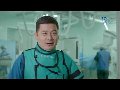 Видео: Транскатетерная имплантация аортального клапана в Центре Сердца (TAVI)