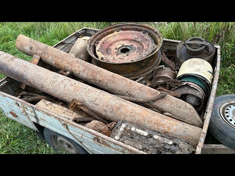 Видео: ЯМА ПОЛНОСТЬЮ ЗАБИТАЯ МЕТАЛЛОЛОМОМ!