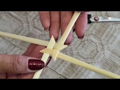 Видео: Мастер-класс «Серьги из соломы»