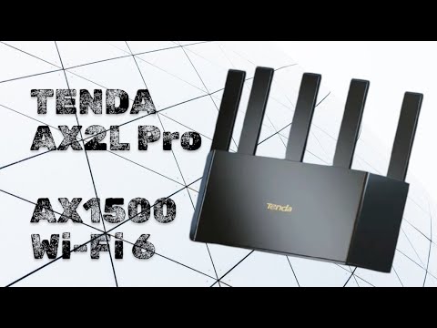 Видео: Tenda AX2L Pro AX1500 роутер WIFI 6 - огляд, тести і порівняння з Xiaomi AX1500