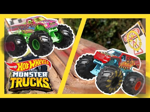 Видео: НЕВЕРОЯТНЫЕ ТРЮКИ ДЕМО ДЕРБИ 🏎️😱 | Монстр-траки | @HotWheelsRussia +3