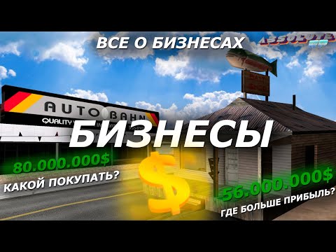 Видео: ВСЕ О БИЗНЕСАХ НА АБСОЛЮТ РП / ГАЙД / КАКОЙ БИЗНЕС БРАТЬ? ПРИБЫЛЬ БИЗНЕСОВ absolute rp в GTA SAMP