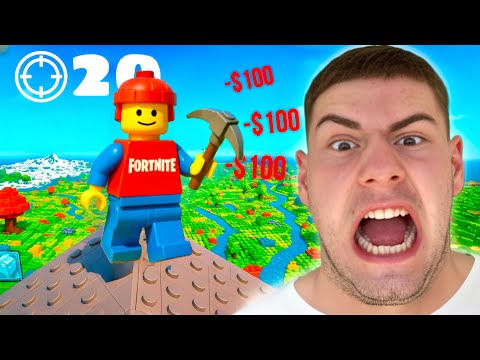 Видео: НА ВСЕКИ KILL КУПУВАМ LEGO за 100лв