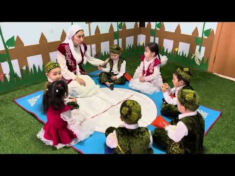 Видео: “Ханталапай” ойыны. Ересек “Айгөлек” тобы, тәрбиеші: Ахметова А.Х. Камал С.Қ.