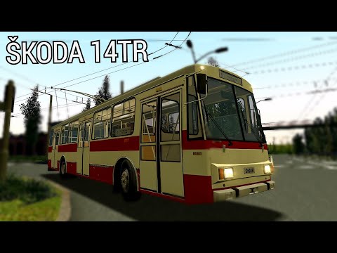 Видео: Знаменитый троллейбус Škoda 14TR в ATROLL Garrys mod