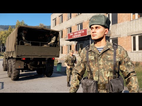 Видео: БЛОКПОСТ/СТОЛОВАЯ РП НА КОЛГУЕВЕ? ARMA REFORGER EXPERIMENTAL