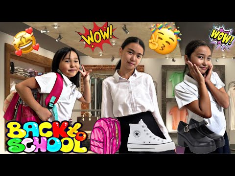 Видео: BACK TO SCHOOL 🎒👟|| БІЗ МЕКТЕПКЕ ДАЙЫНБЫЗ!#trendtiktok #бануменұлжан  #tiktok