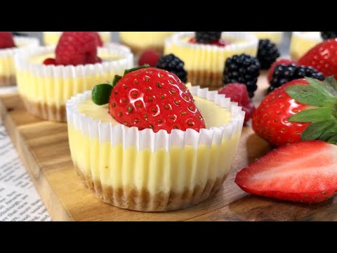 Видео: Мои любимые мини-чизкейки супер вкусные и легкие - Рецепт №51