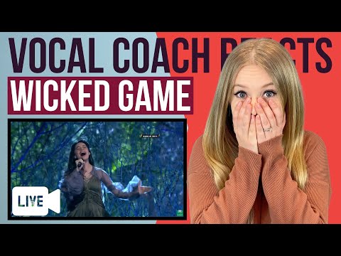 Видео: Vocal Coach Reacts To Diana Ankudinova Wicked Game (Диана Анкудинова)