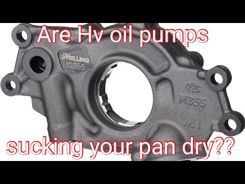 Видео: Масляные насосы большого объема, зазор подшипников и давление масла.