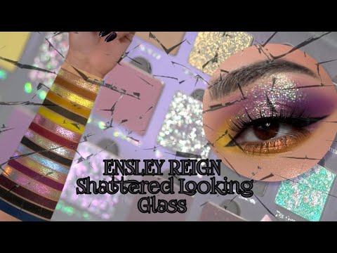 Видео: 4 макияжа с палеткой Ensley Reign Shattered Looking Glass 