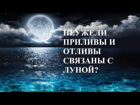 Видео: НЕУЖЕЛИ ПРИЛИВЫ И ОТЛИВЫ СВЯЗАНЫ С ЛУНОЙ?