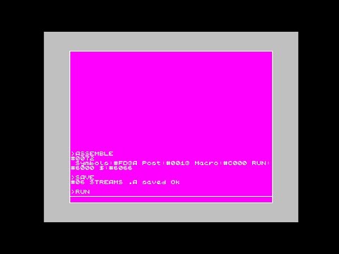 Видео: Ретрокод на ассемблере для Спектрума, #2. Установка атрибута цвета на экран по заданным координатам
