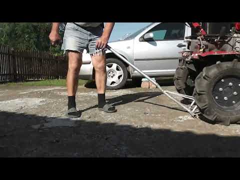 Видео: Домкрат для мотоблока,деякі нюанси