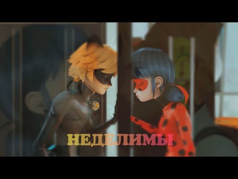 Видео: Леди Баг и Супер Кот - Неделимы - Маринетт и Адриан клип