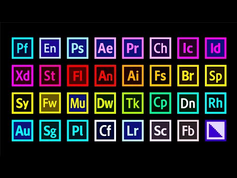 Видео: Более 50 приложений Adobe за 10 минут