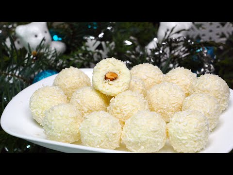 Видео: ДОМАШНИЕ Конфеты 😍 РАФАЭЛЛО - БАУНТИ | Простой Быстрый Рецепт! Без Выпечки | Кулинарим с Таней