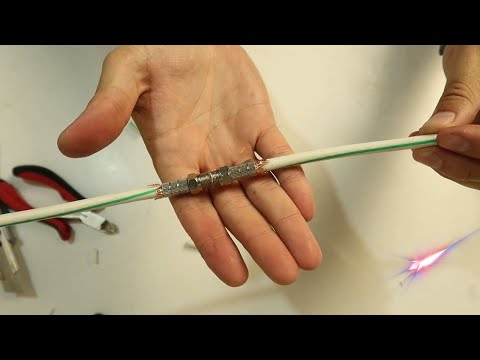 Видео: Как соединить антенный кабель