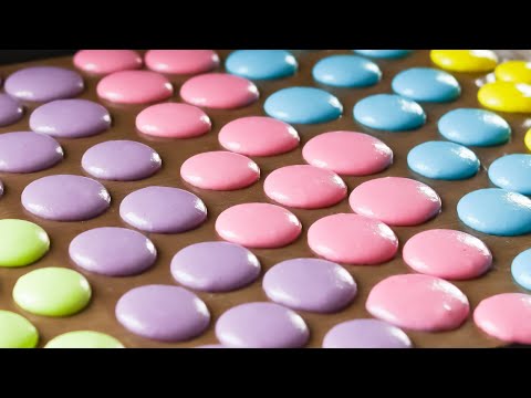 Видео: МНОГО ЦВЕТНЫХ МАКАРОН из ОДНОГО ТЕСТА❤ ПОДРОБНЫЙ РЕЦЕПТ❤ Coloured maccaron recipe