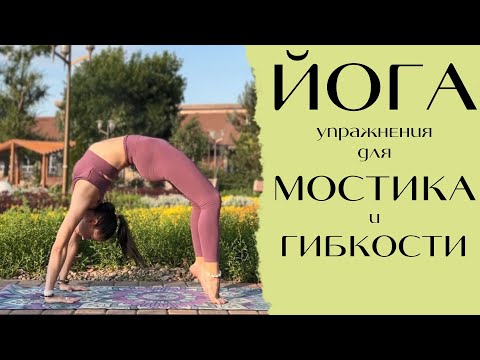 Видео: ЙОГА упражнения для гибкости и подготовки к мостику.