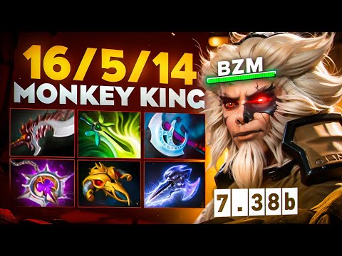 Видео: НОВЫЙ МК ОТ BZM ЗАКЕРИЛ ИГРУ ПРОСТЫМ РАБОТЯГАМ🔥| Monkey King 7.38b
