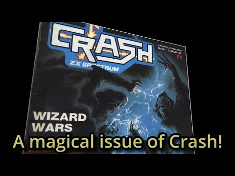 Видео: Crash Issue 38 — 10 лучших игр для ZX Spectrum за март 1987 года