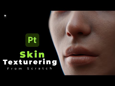 Видео: Текстурирование кожи в Substance Painter с нуля