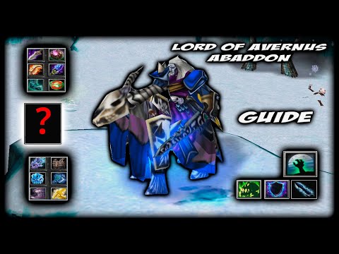 Видео: Lord of Avernus Abaddon Guide | Артас в тёмном обличии | Имба Аганим