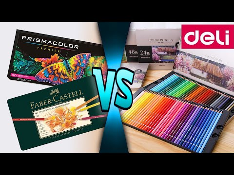 Видео: 🔥ДОРОГО vs ДЁШЕВО👍 Deli - бюджетная альтернатива Polychromos?