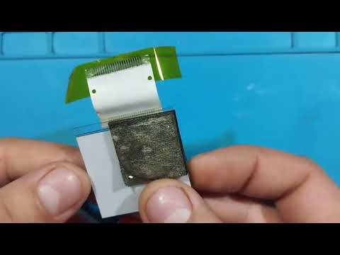 Видео: Восстановление графитового шлейфа в тонометре