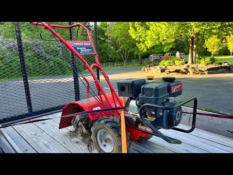 Видео: Полное техническое обслуживание культиватора Troy Bilt