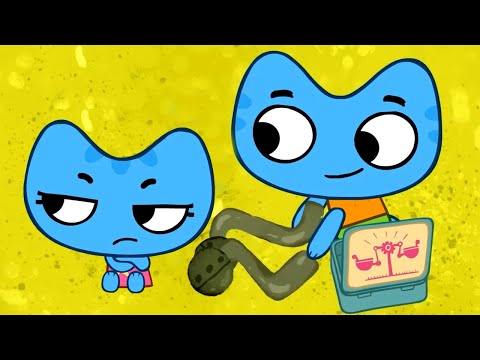 Видео: Все сделаю сам — Котики, вперед! — Серия 40 — Развивающий мультик о котятах