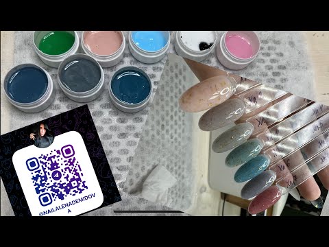 Видео: Много замесов геля 💅🏽