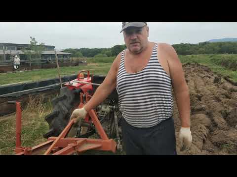Видео: Вспашка целины