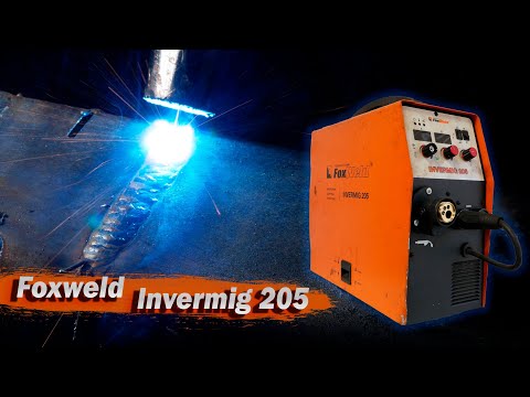 Видео: Опять пыль. Ремонт Foxweld Invermig 205. Замер тока. Сварка.