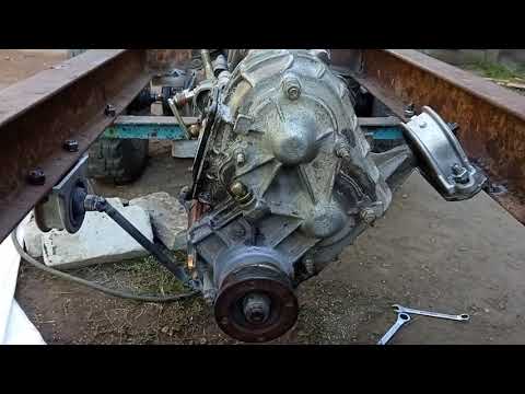 Видео: Самодельный минитрактор классика. КПП, раздатка.