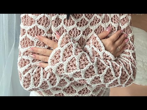 Видео: Джемпер Готов /Обожаю Его!!!Не стесняйтесь ❤️#вязаниекрючкомиспицами @mariaknit2991