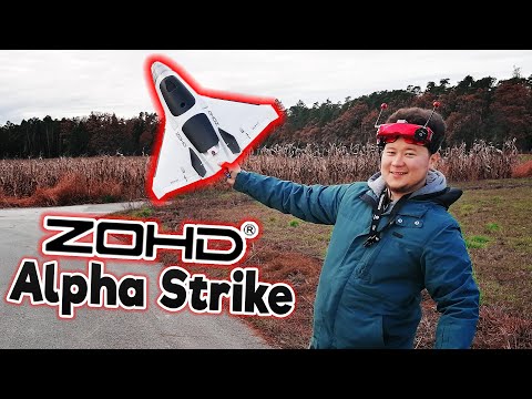 Видео: ☀ Жарим 200км/ч на РУ самолёте. Космический шатл в мини-формате. [ZOHD Alpha Strike]