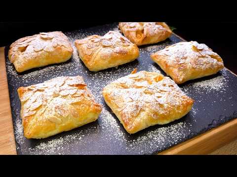 Видео: У тебя есть слоеное тесто? Абсолютная ФРУКТОВАЯ МЕЧТА - лето во рту!