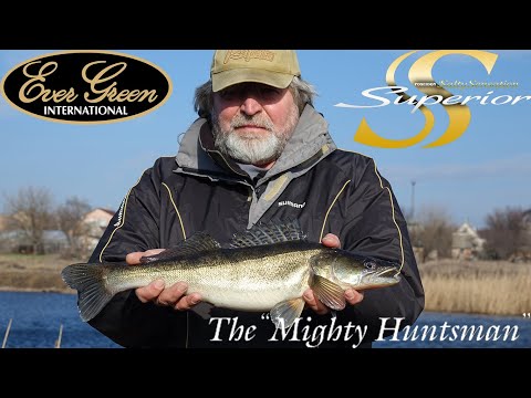 Видео: Evergreen Superior "The Mighty Huntsman" SPRS-83-H-T.  Спиннинг, который может творить чудеса.