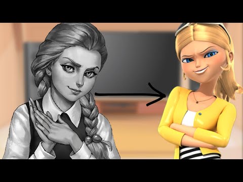 Видео: реакция tiny bunny на Катю как Хлоя Буржуа