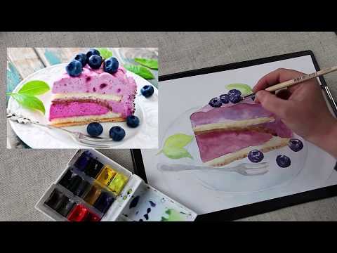 Видео: Скетч| Еда| Торт