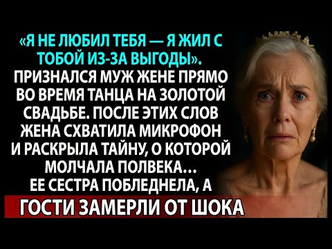 Видео: Сказал ей ПРАВДУ на глазах у гостей  50 лет брака — и такая развязка