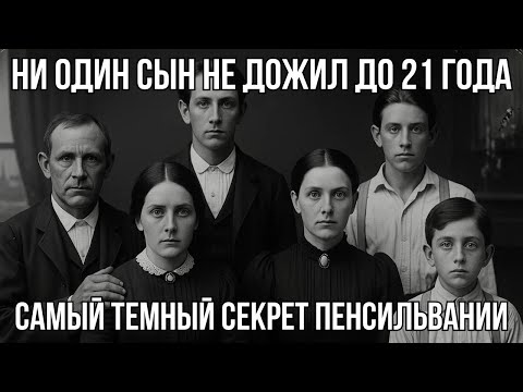 Видео: Мрачная судьба семьи Мерфи — каждый сын умирал в 21 год