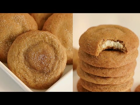 Видео: Жевательная текстура печенья Snickerdoodle со сливочным сыром/печенья Churros со сливочным сыром