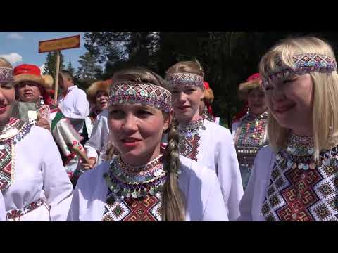 Видео: "Пеледыш пайрем" в Морках 2017 год