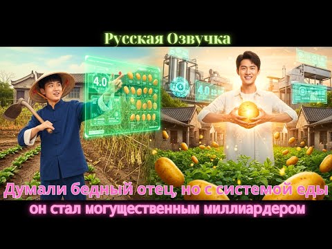 Видео: Думали бедный отец, но с системой еды он стал могущественным миллиардером #дорама#2025