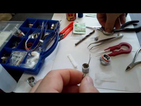 Видео: Tfv8 перемотка испарителя.