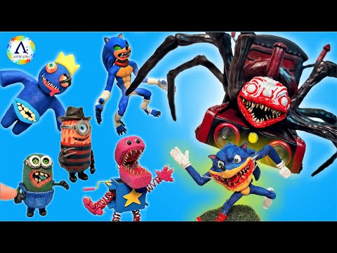 Видео: Мои Реалистичные Монстры / Лепим из пластилина #1