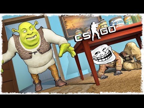 Видео: ТРОЛЛЬ vs ШРЕК МАНЬЯК В CS:GO!!!